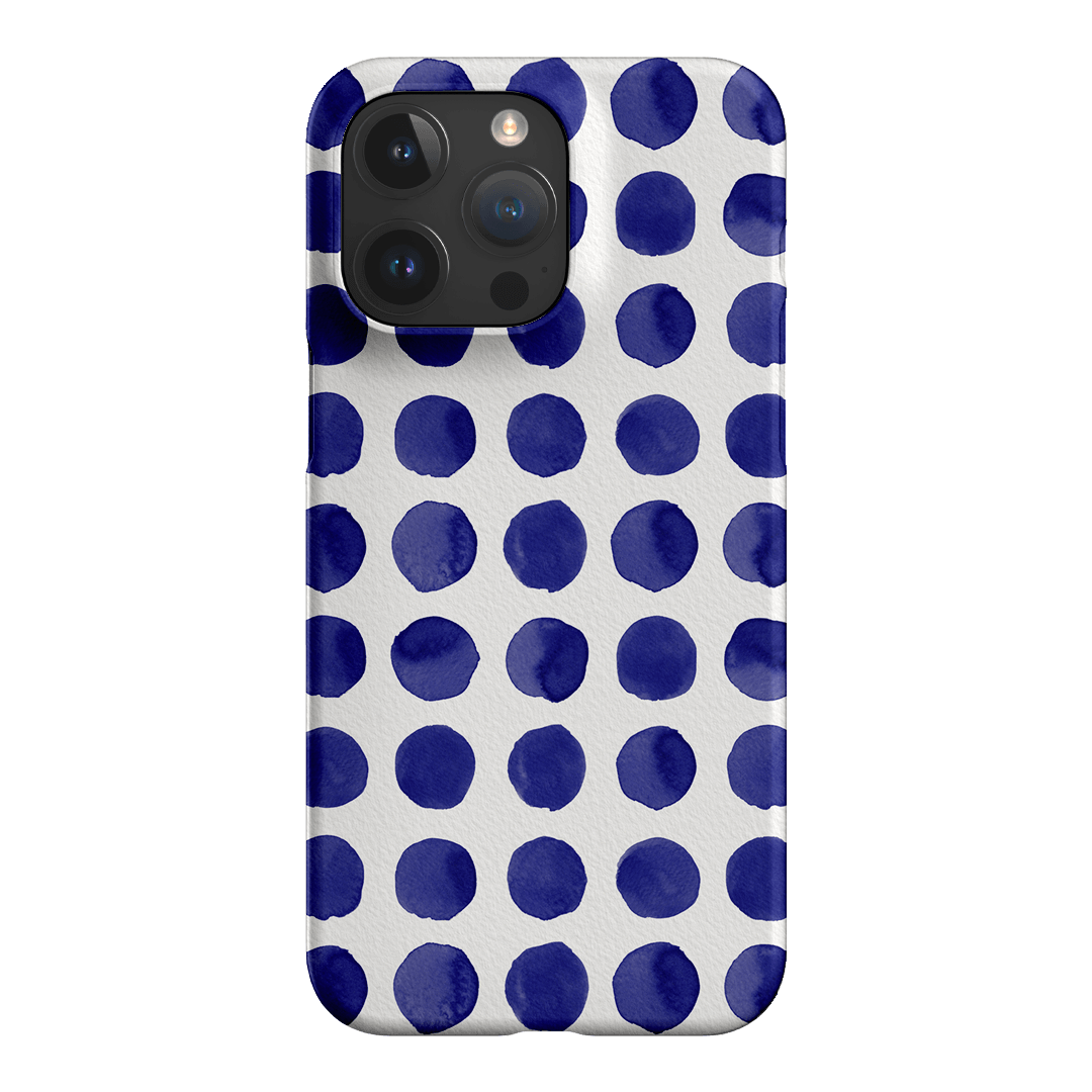 Spots in Blueberry Printed Phone Cases by The Dairy - The Dairy
