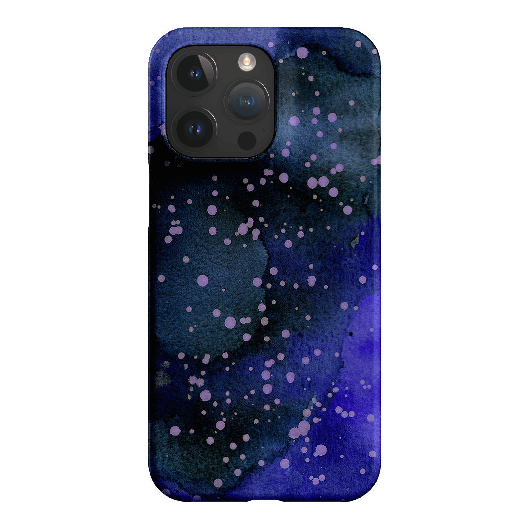 Spotty Navy Printed Phone Cases iPhone 15 Pro Max / Snap by The Dairy - The Dairy