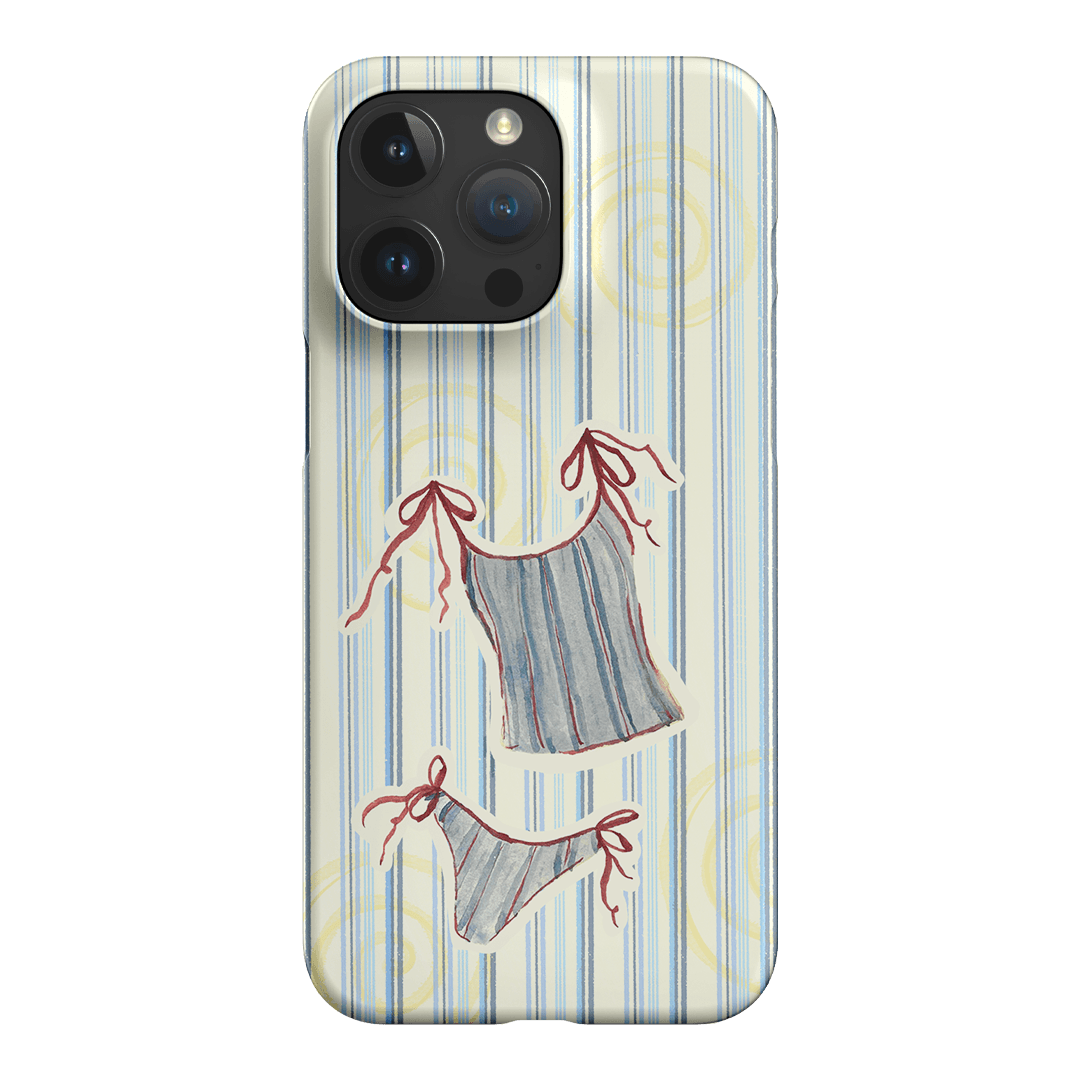 Stripe Tankini Printed Phone Cases iPhone 15 Pro Max / Snap by Kayla Carr - The Dairy