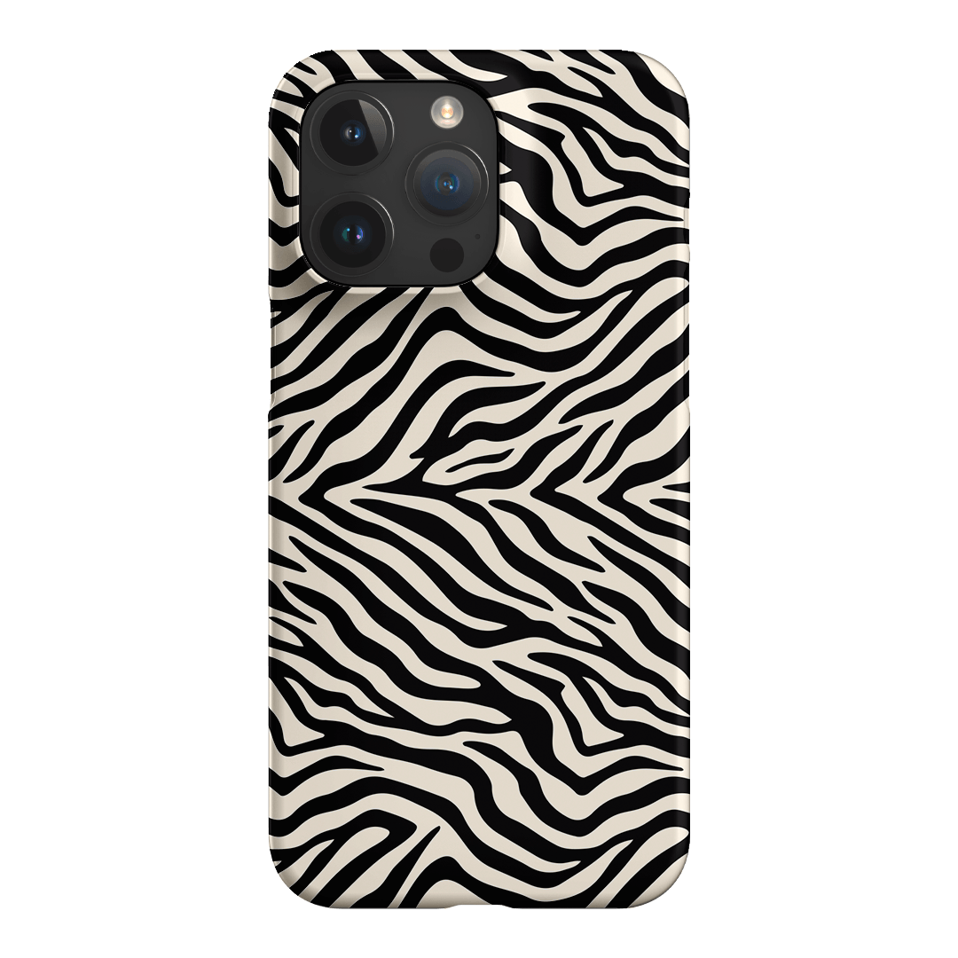 Zebra Ink Printed Phone Cases iPhone 15 Pro Max / Snap by The Dairy - The Dairy