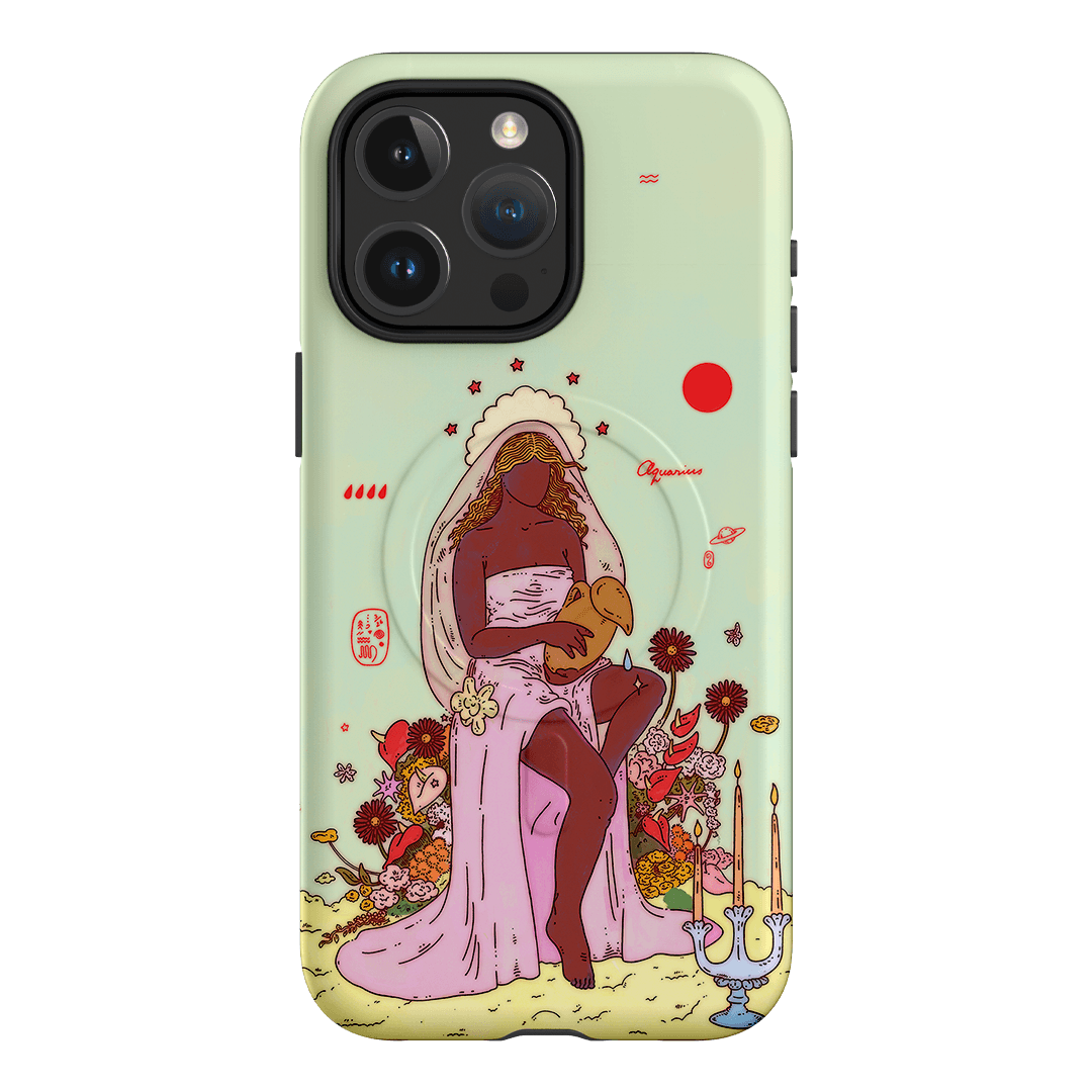 Aquarius Season Printed Phone Cases iPhone 15 Pro Max / Armoured MagSafe by Easty Beasty - The Dairy