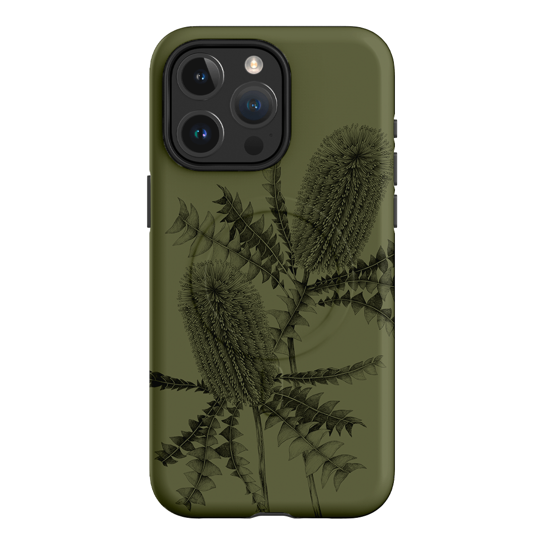 Banksia Study Printed Phone Cases iPhone 15 Pro Max / Armoured MagSafe by Typoflora - The Dairy