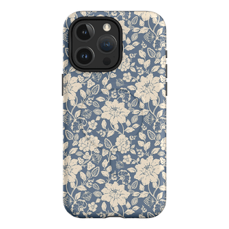 Blue Garden Printed Phone Cases iPhone 15 Pro Max / Armoured MagSafe by Kasiags Art - The Dairy