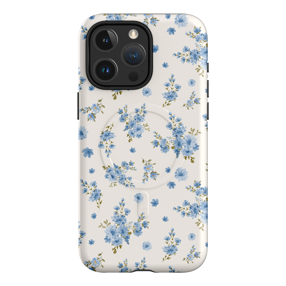 Blue Meadow Printed Phone Cases iPhone 15 Pro Max / Armoured MagSafe by Kasiags Art - The Dairy