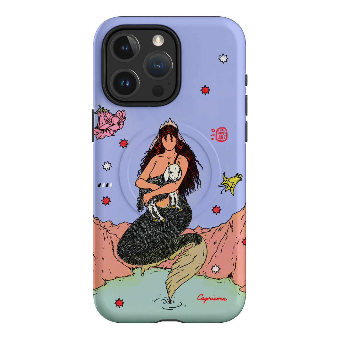 Capricorn Season Printed Phone Cases iPhone 15 Pro Max / Armoured MagSafe by Easty Beasty - The Dairy