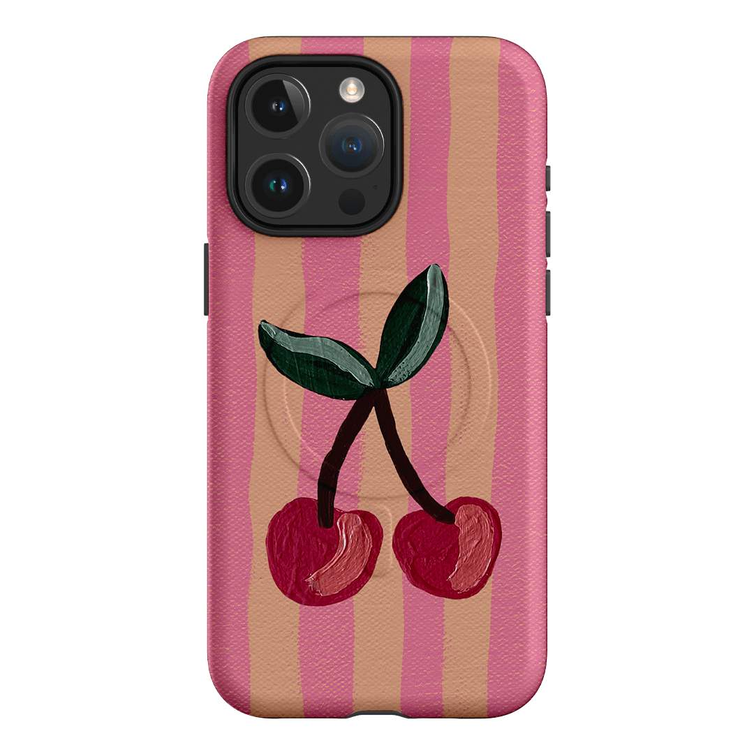 Cherry On Top Printed Phone Cases iPhone 15 Pro Max / Armoured MagSafe by Amy Gibbs - The Dairy
