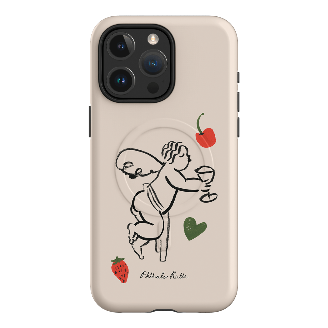 Cherub Printed Phone Cases iPhone 15 Pro Max / Armoured MagSafe by Phthalo Ruth - The Dairy