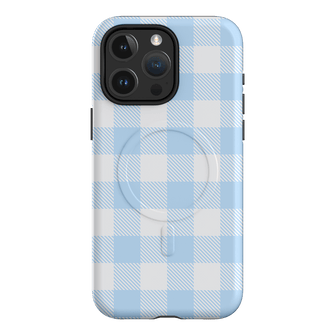 Cloud Plaid Printed Phone Cases iPhone 15 Pro Max / Armoured MagSafe by The Dairy - The Dairy