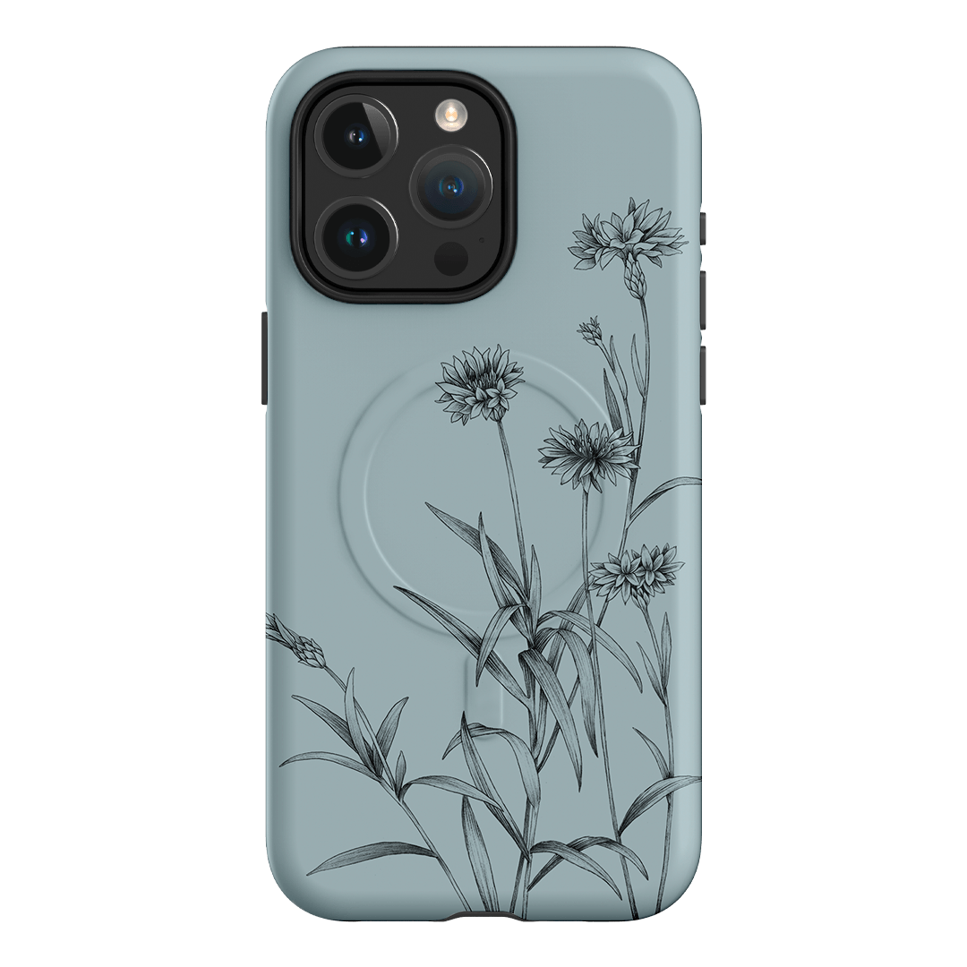 Cornflowers Study Printed Phone Cases iPhone 15 Pro Max / Armoured MagSafe by Typoflora - The Dairy