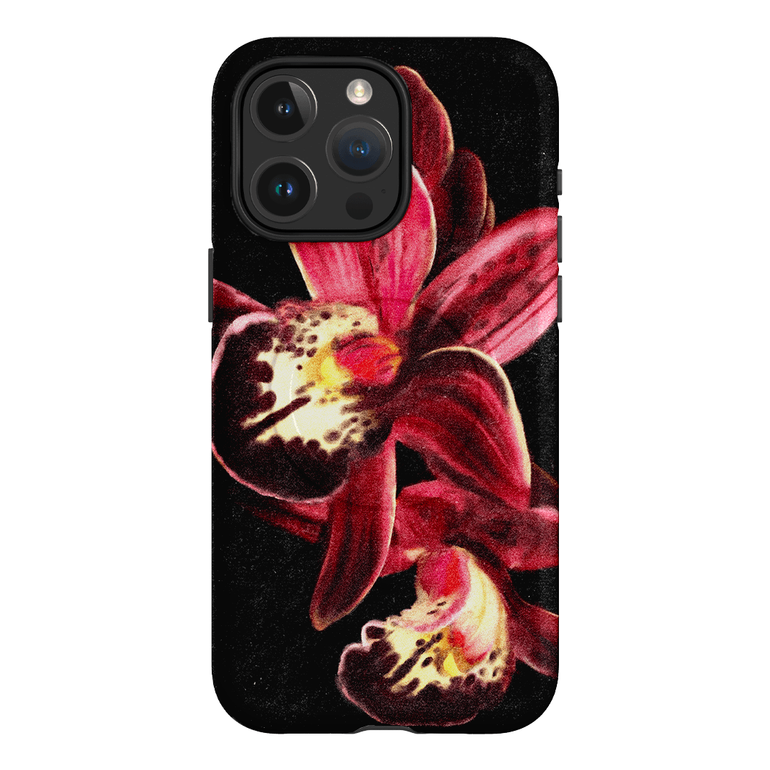 Deep Orchid Printed Phone Cases iPhone 15 Pro Max / Armoured MagSafe by Sally Hungerford - The Dairy