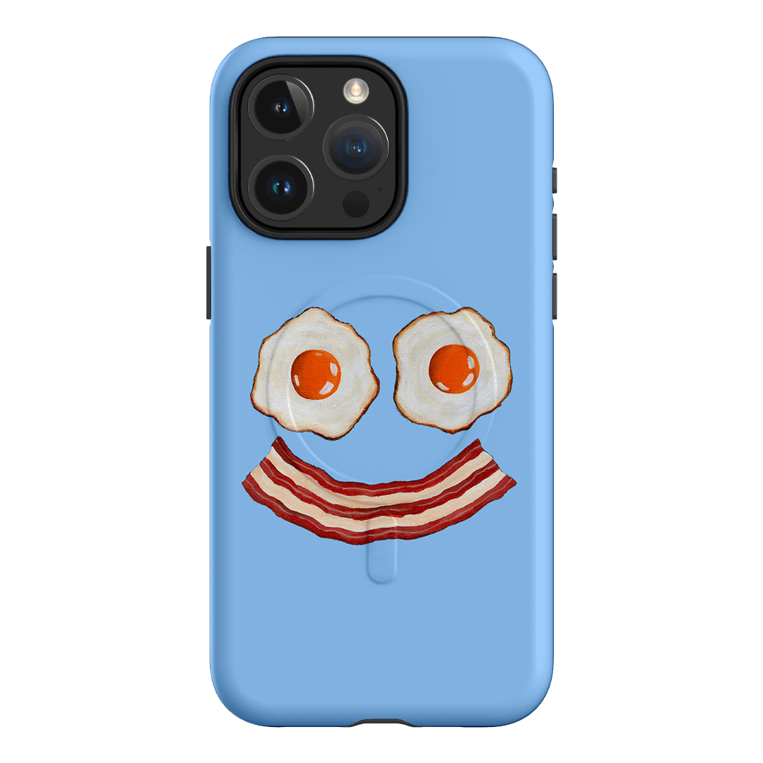 Eggs & Bacon Printed Phone Cases iPhone 15 Pro Max / Armoured MagSafe by Kayla Henley - The Dairy