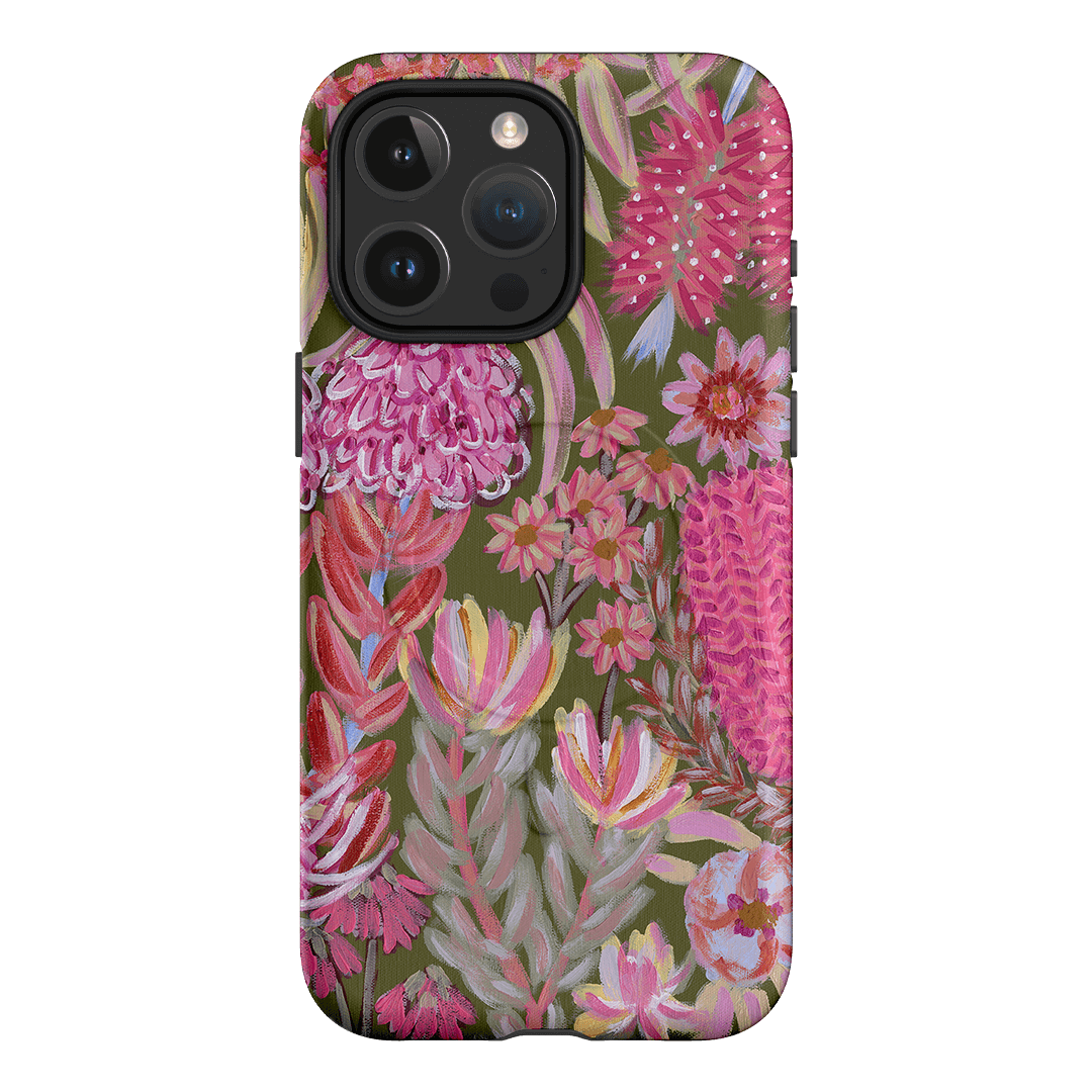 Floral Island Printed Phone Cases iPhone 15 Pro Max / Armoured MagSafe by Amy Gibbs - The Dairy