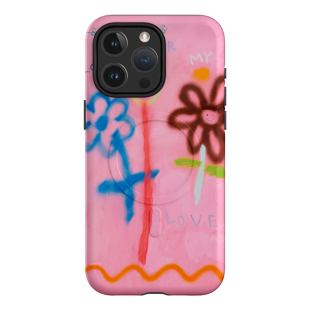 Flowers Printed Phone Cases iPhone 15 Pro Max / Armoured MagSafe by Kate Eliza - The Dairy