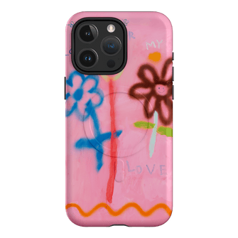 Flowers Printed Phone Cases iPhone 15 Pro Max / Armoured MagSafe by Kate Eliza - The Dairy