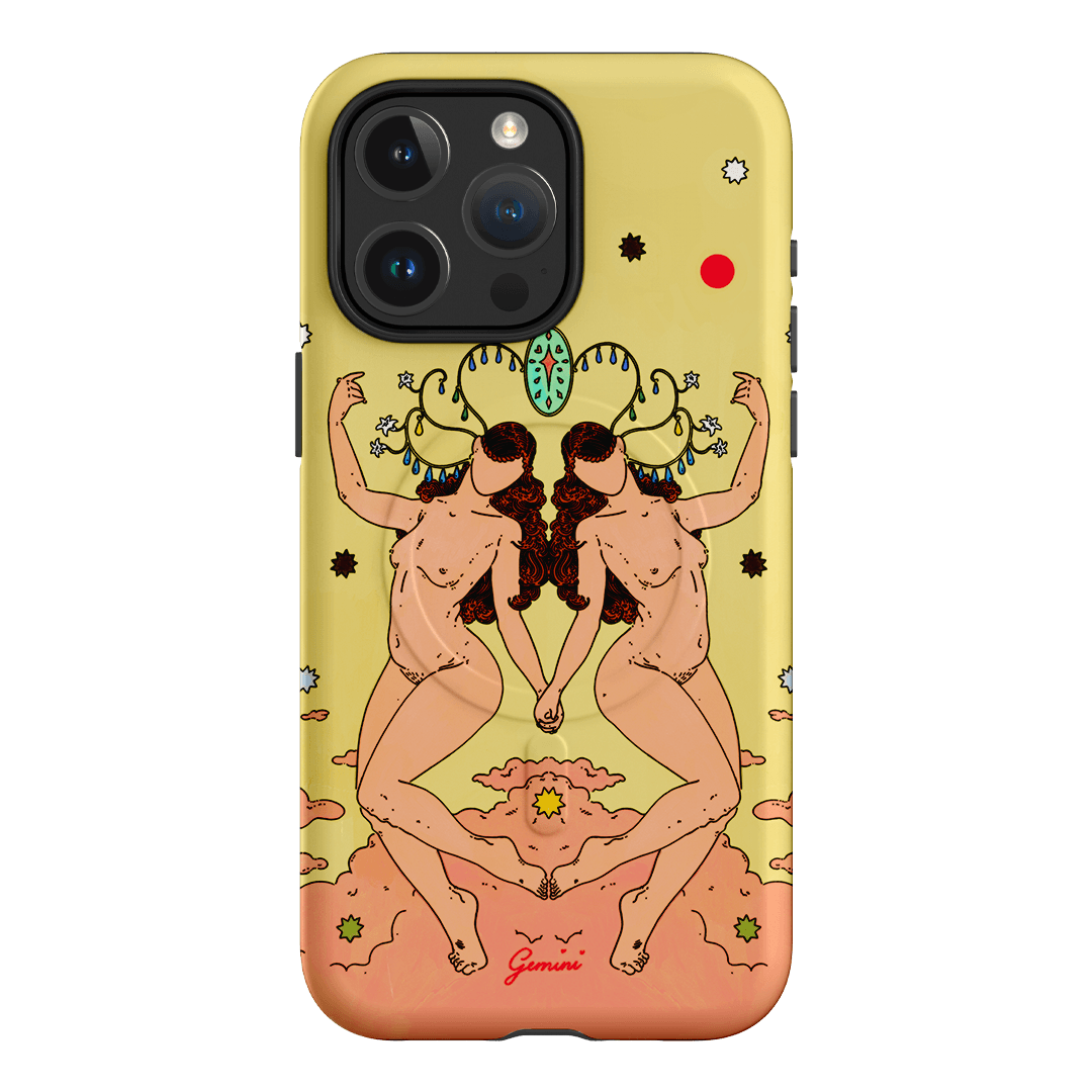 Gemini Season Printed Phone Cases iPhone 15 Pro Max / Armoured MagSafe by Easty Beasty - The Dairy