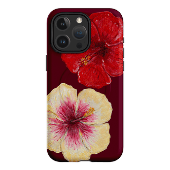 Hibiscus Flower Printed Phone Cases iPhone 15 Pro Max / Armoured MagSafe by BG. Studio - The Dairy