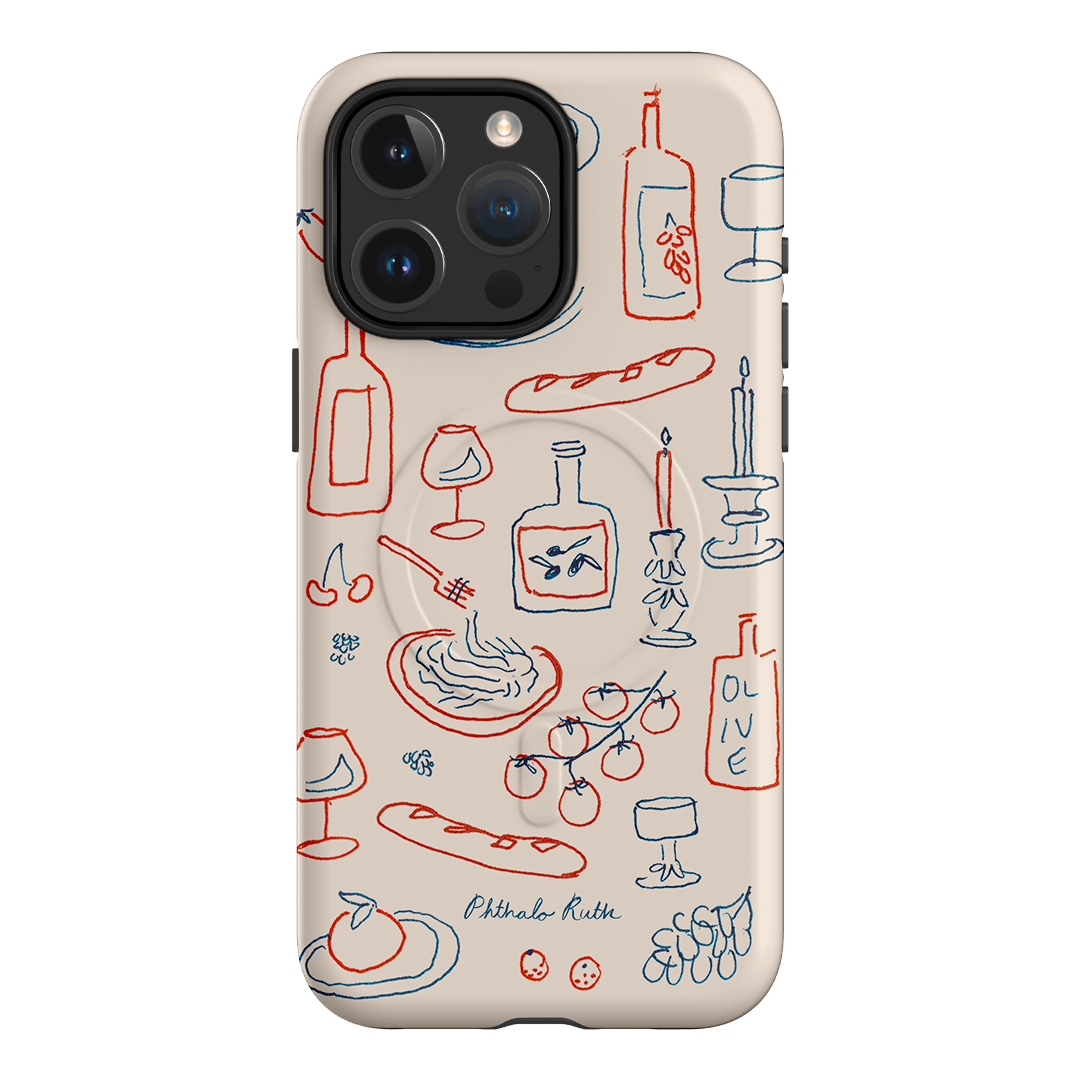 Italian Fare Printed Phone Cases iPhone 15 Pro Max / Armoured MagSafe by Phthalo Ruth - The Dairy