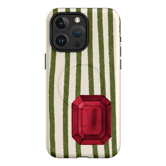 July Ruby Printed Phone Cases iPhone 15 Pro Max / Armoured MagSafe by Joiana - The Dairy