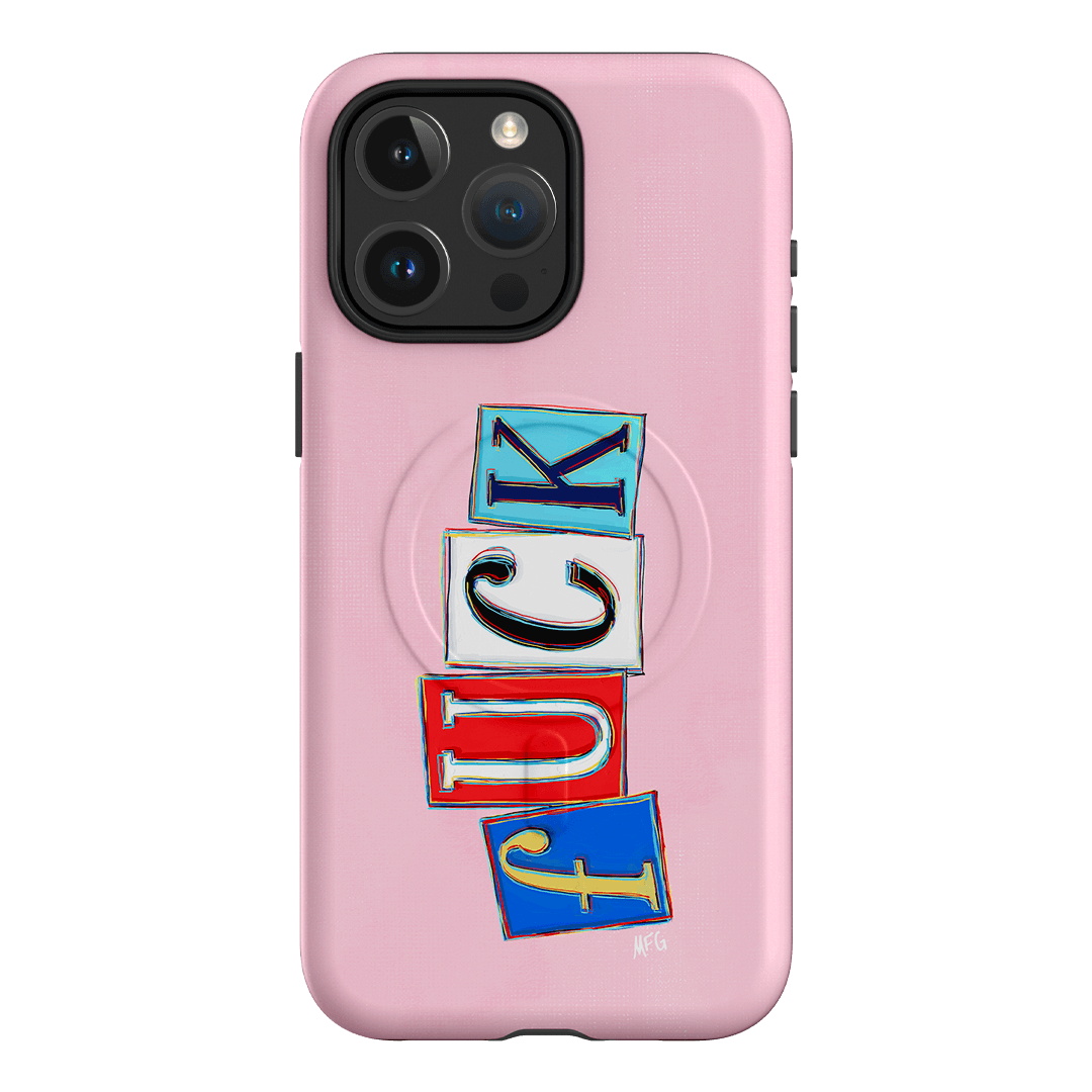 Lil Fcks Pink Printed Phone Cases iPhone 15 Pro Max / Armoured MagSafe by Margarbs Art - The Dairy