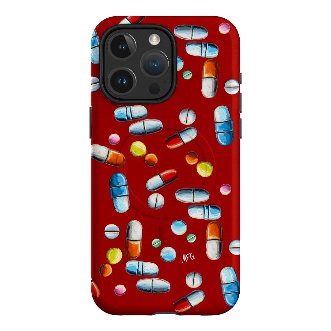 Lil Pills Printed Phone Cases iPhone 15 Pro Max / Armoured MagSafe by Margarbs Art - The Dairy