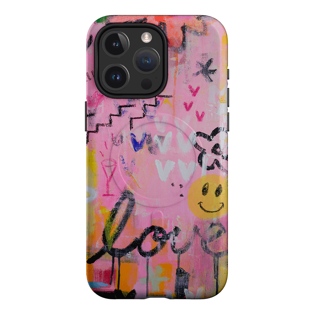 Love Smiles Printed Phone Cases iPhone 15 Pro Max / Armoured MagSafe by Jackie Green - The Dairy