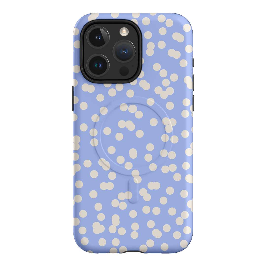 Mini Confetti Periwinkle Salt Printed Phone Cases iPhone 15 Pro Max / Armoured MagSafe by Veronica Tucker - The Dairy
