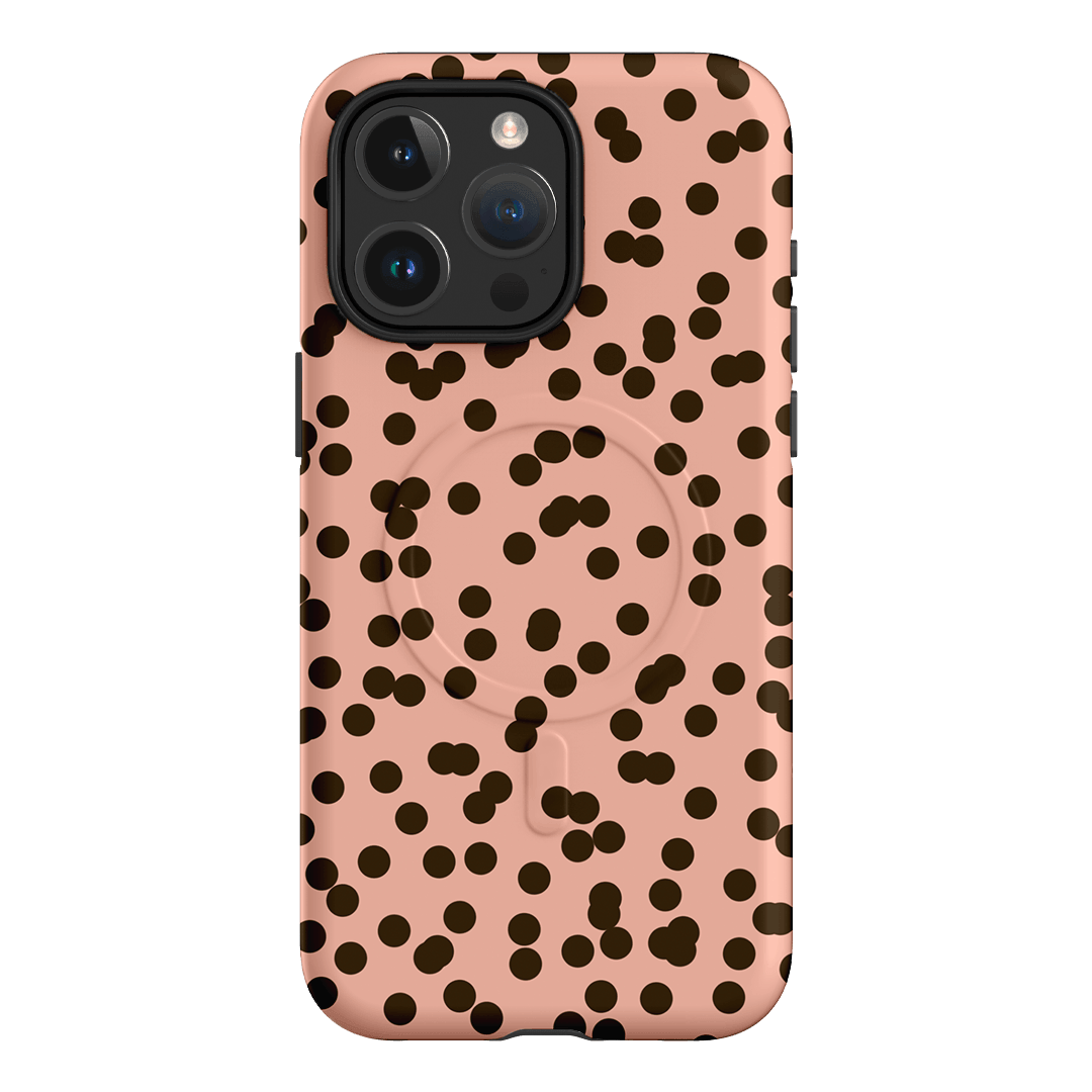 Mini Confetti Pink Chocolate Printed Phone Cases iPhone 15 Pro Max / Armoured MagSafe by Veronica Tucker - The Dairy