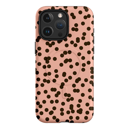 Mini Confetti Pink Chocolate Printed Phone Cases iPhone 15 Pro Max / Armoured MagSafe by Veronica Tucker - The Dairy