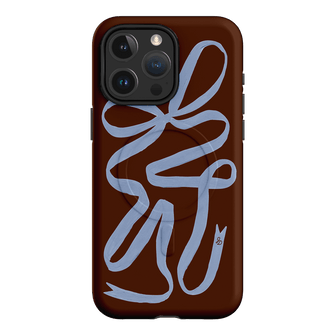 Mocha Ribbon Printed Phone Cases by Jasmine Dowling - The Dairy