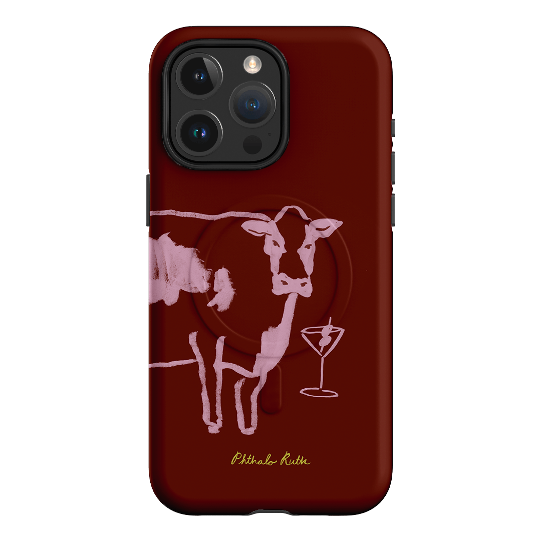 Mootini Berry Printed Phone Cases iPhone 15 Pro Max / Armoured MagSafe by Phthalo Ruth - The Dairy