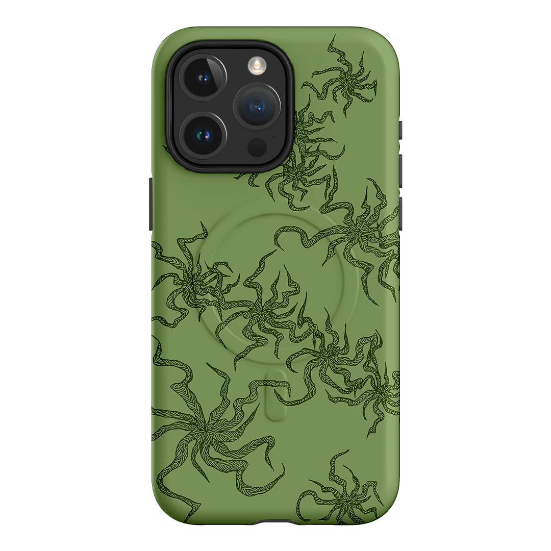 Night Moss Printed Phone Cases iPhone 15 Pro Max / Armoured MagSafe by Stormi Bree - The Dairy