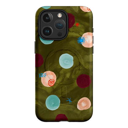 Olive Spot Printed Phone Cases iPhone 15 Pro Max / Armoured MagSafe by Charlie Taylor - The Dairy