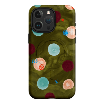 Olive Spot Printed Phone Cases iPhone 15 Pro Max / Armoured MagSafe by Charlie Taylor - The Dairy