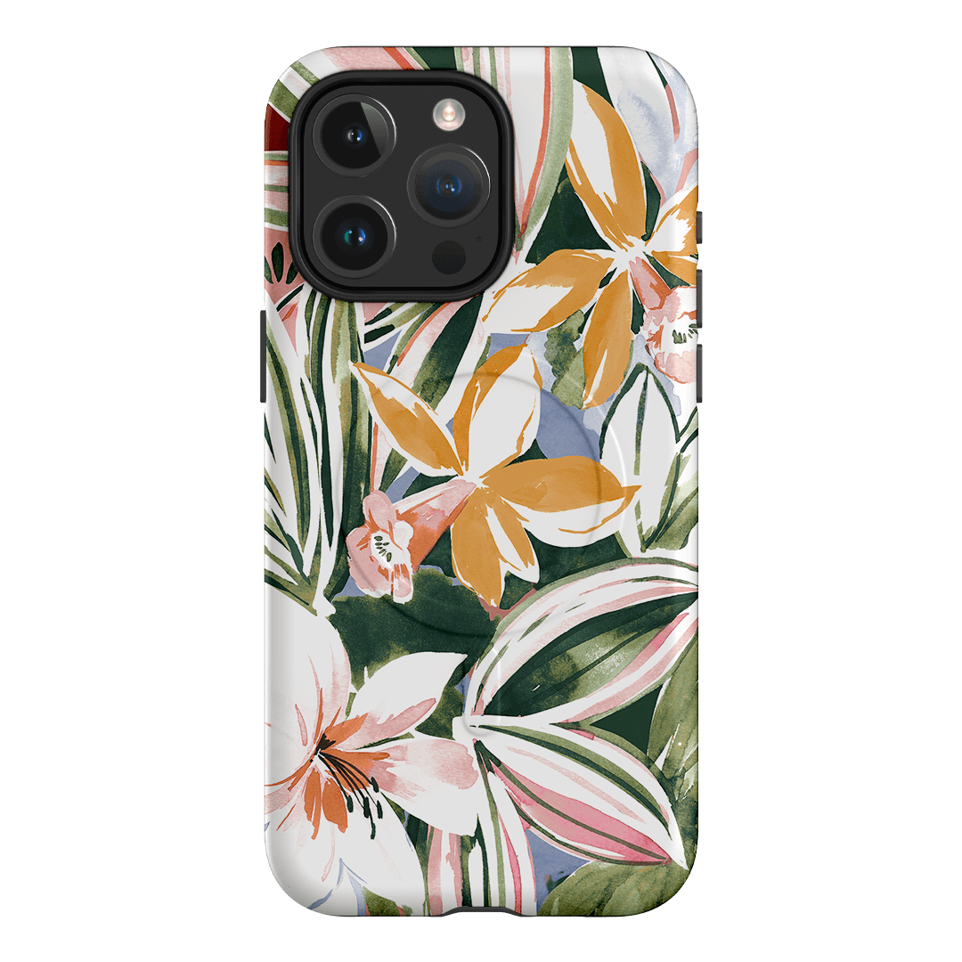 Painted Botanic Printed Phone Cases iPhone 15 Pro Max / Armoured MagSafe by Charlie Taylor - The Dairy