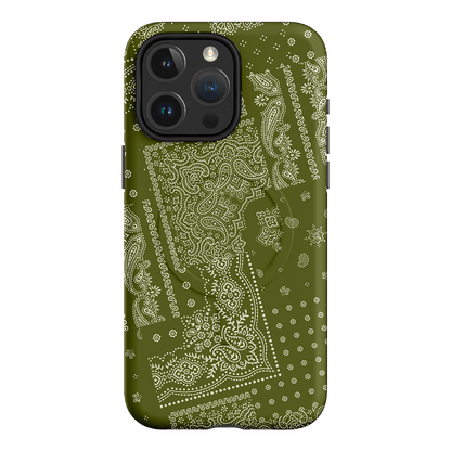Paisley Fern Printed Phone Cases iPhone 15 Pro Max / Armoured MagSafe by The Dairy - The Dairy