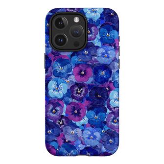Pansy Jumble Printed Phone Cases iPhone 15 Pro Max / Armoured MagSafe by Kayla Henley - The Dairy
