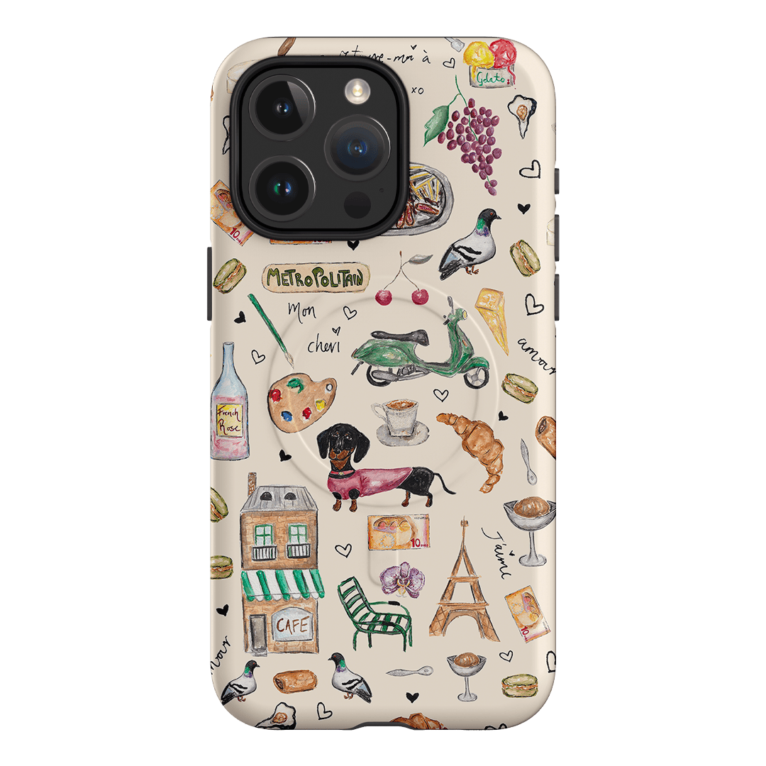 Parisian Daydream Printed Phone Cases iPhone 15 Pro Max / Armoured MagSafe by BG. Studio - The Dairy