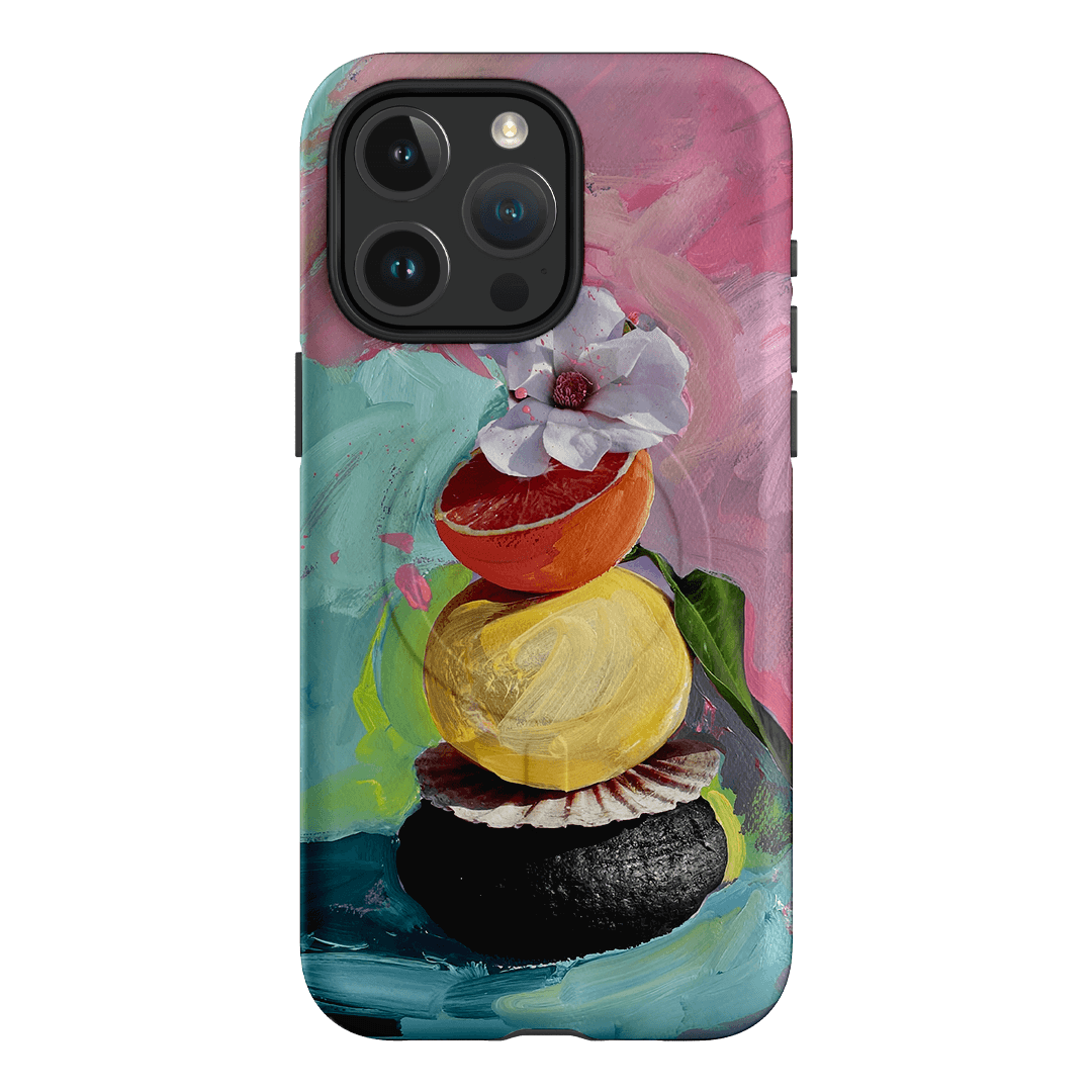 Pink Splash Printed Phone Cases iPhone 15 Pro Max / Armoured MagSafe by Nicole Nelius - The Dairy