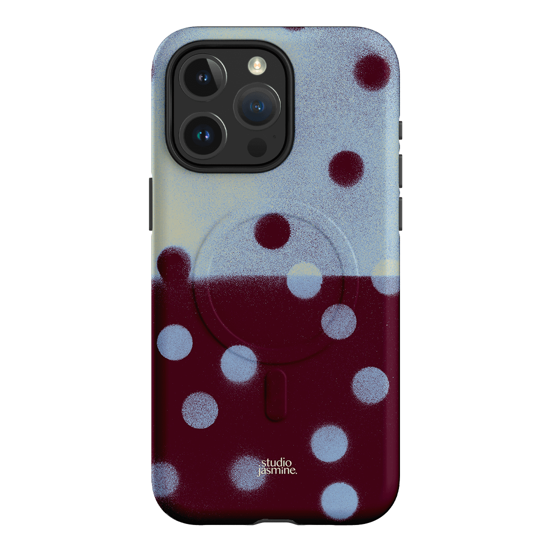 Plum Polka Dot