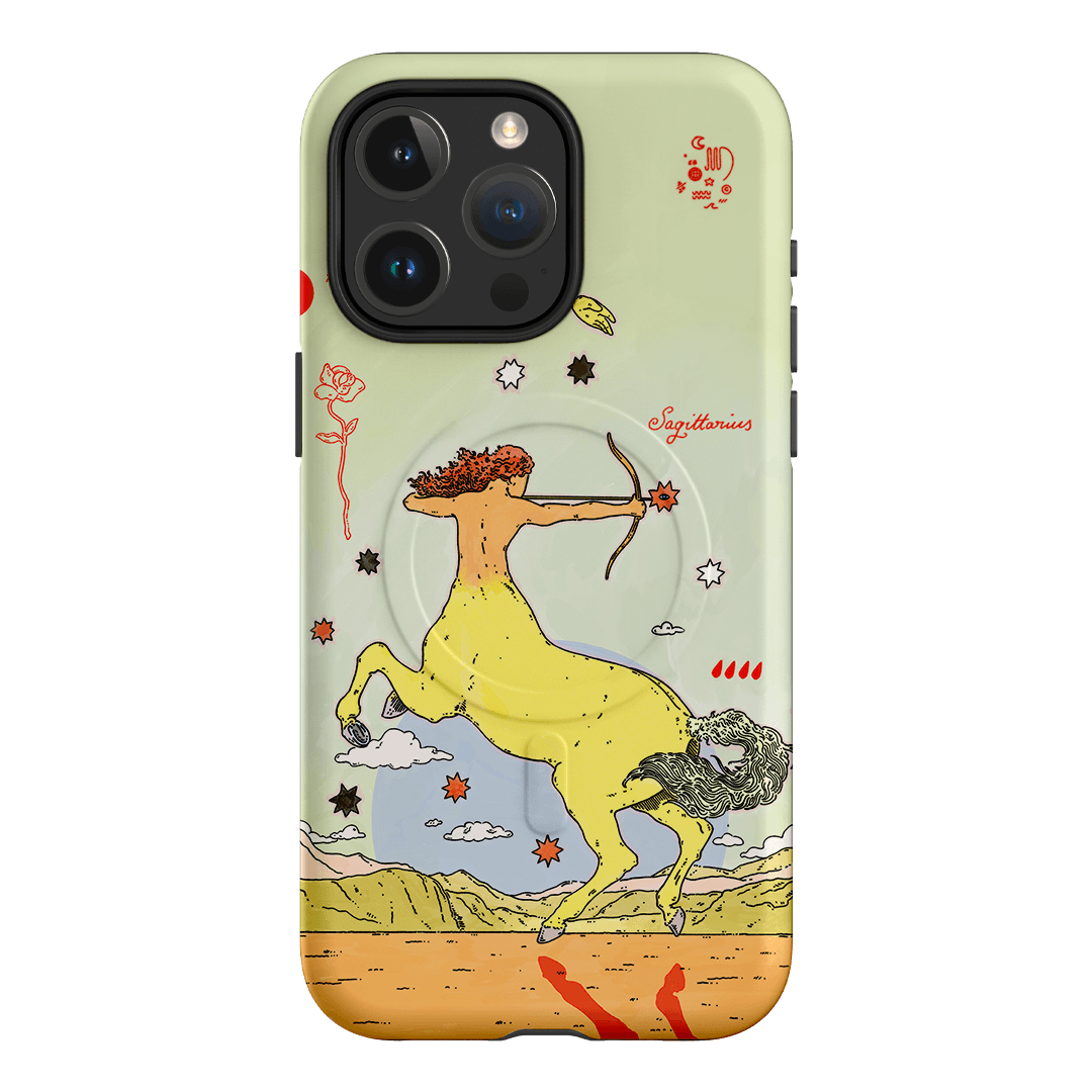 Sagittarius Season Printed Phone Cases iPhone 15 Pro Max / Armoured MagSafe by Easty Beasty - The Dairy