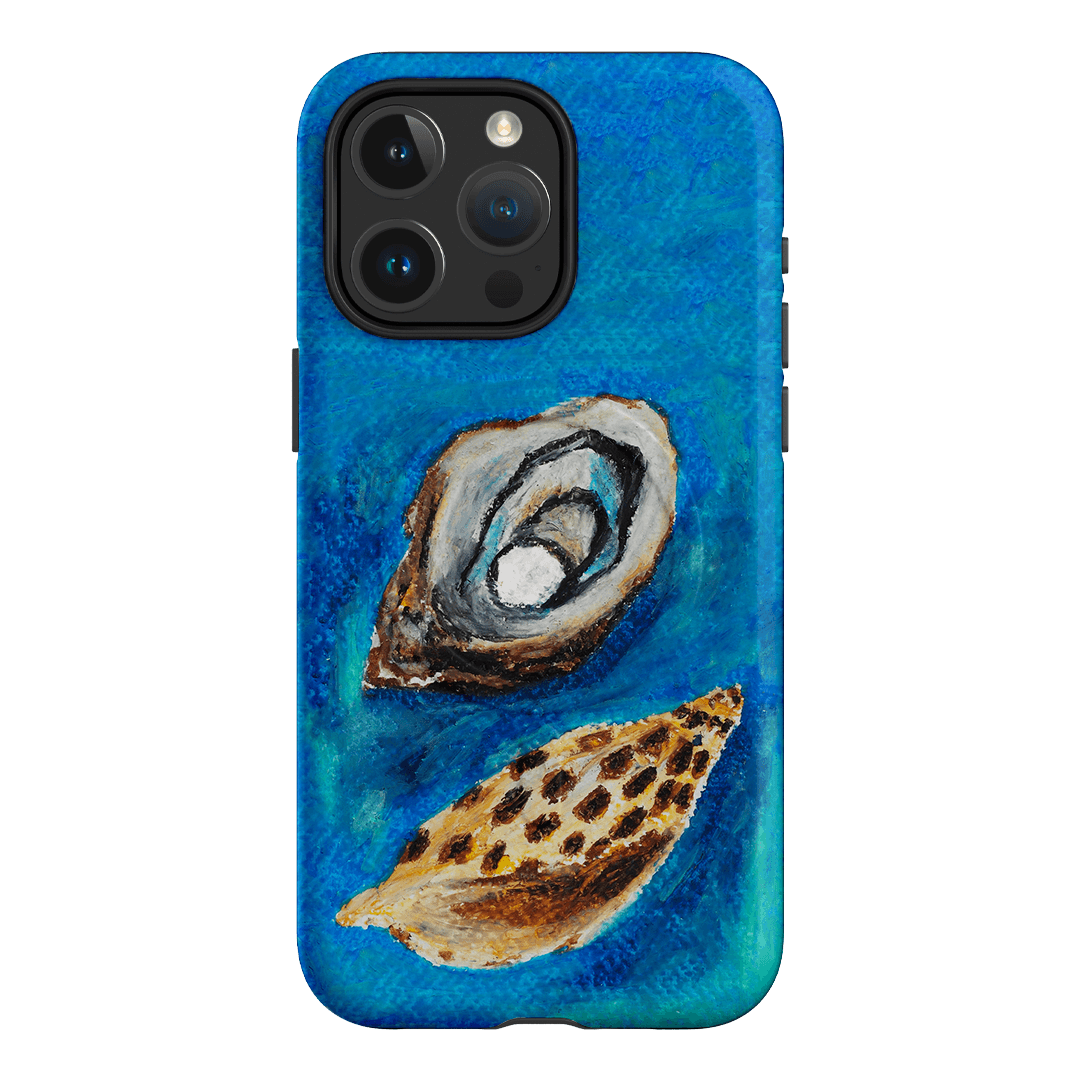 Sea Shells Printed Phone Cases iPhone 15 Pro Max / Armoured MagSafe by Lisa Hu - The Dairy
