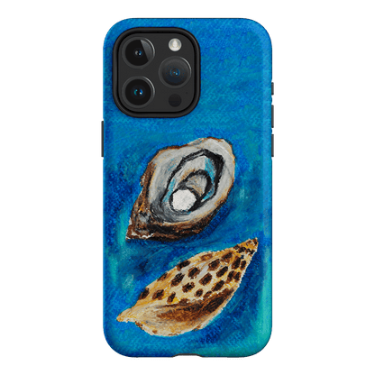 Sea Shells Printed Phone Cases iPhone 15 Pro Max / Armoured MagSafe by Lisa Hu - The Dairy
