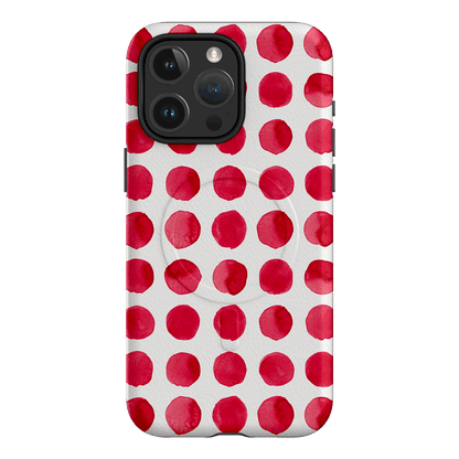 Spots in Red Printed Phone Cases by The Dairy - The Dairy