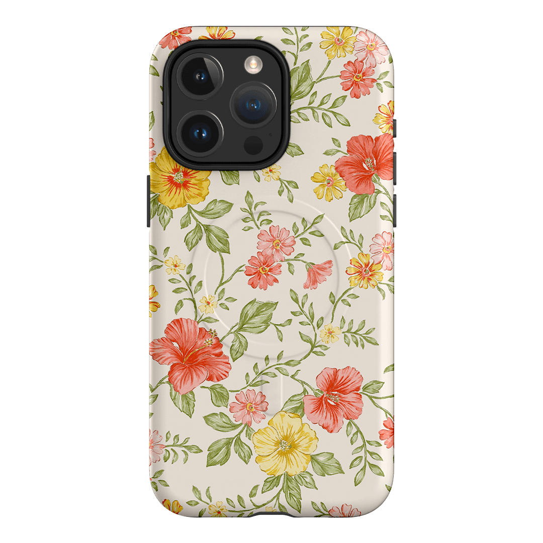 Hibiscus Printed Phone Cases iPhone 15 Pro Max / Armoured MagSafe by Oak Meadow - The Dairy