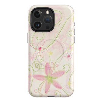Swirl Pink Printed Phone Cases iPhone 15 Pro Max / Armoured MagSafe by Kayla Carr - The Dairy