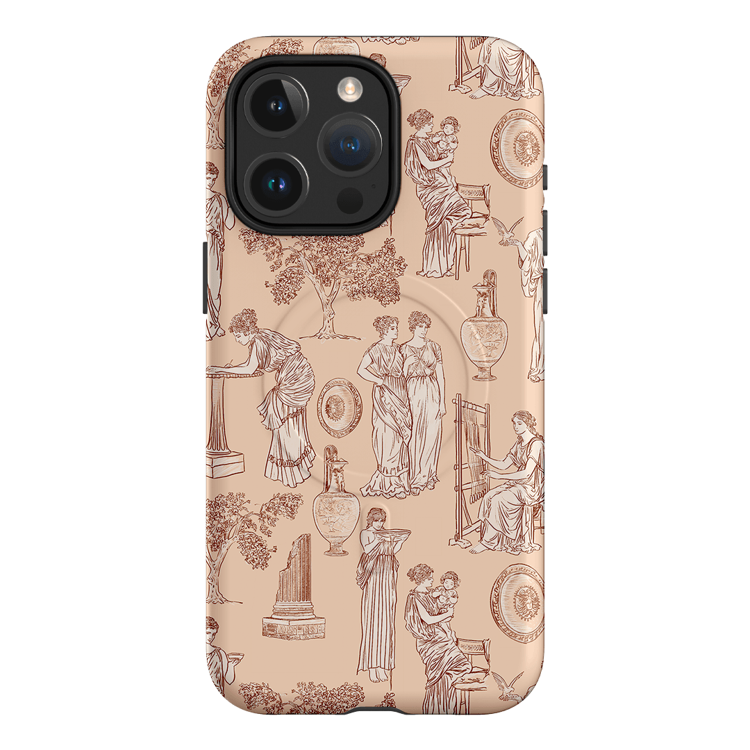 Symposium Rosewater Printed Phone Cases iPhone 15 Pro Max / Armoured MagSafe by Veronica Tucker - The Dairy