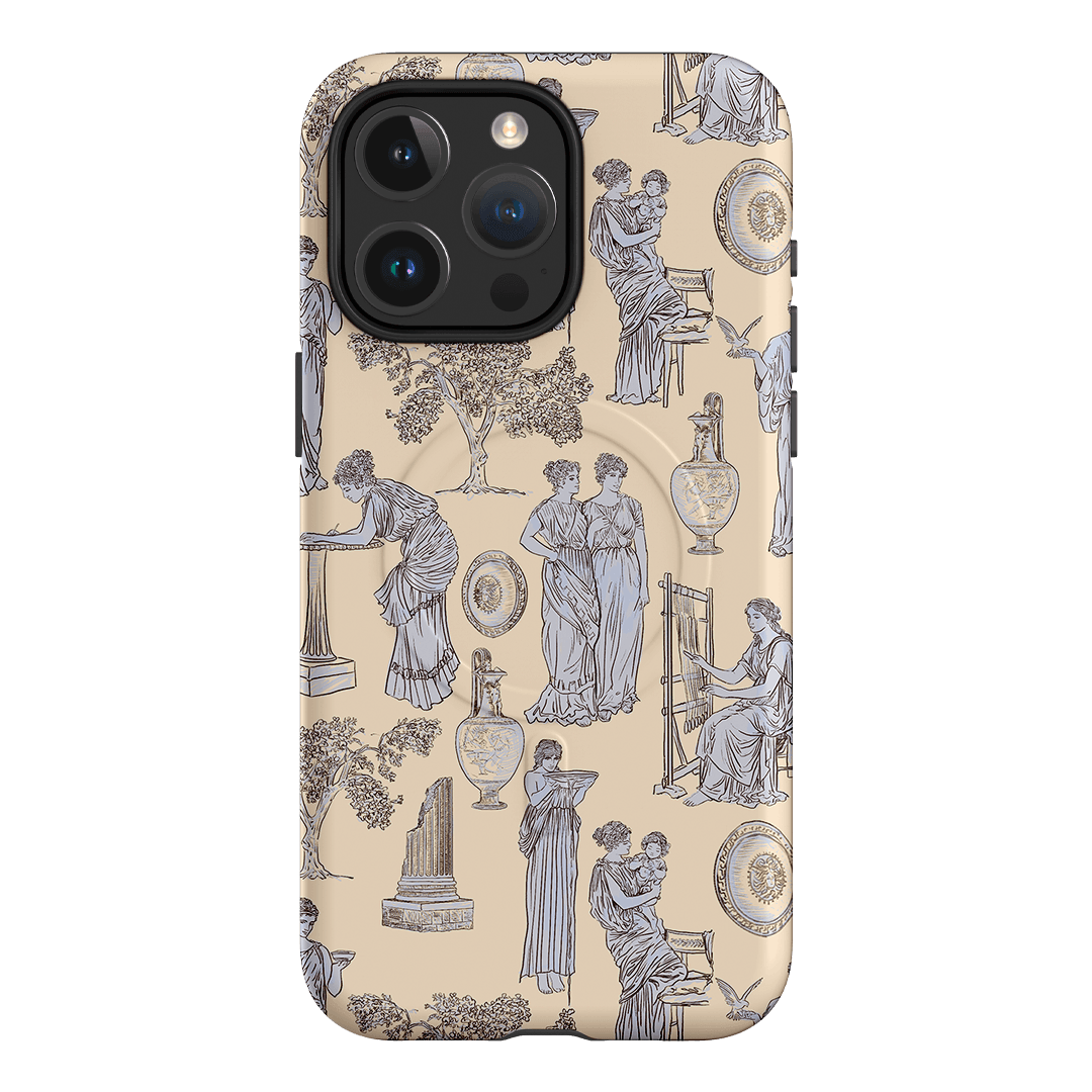 Symposium Alabaster Printed Phone Cases iPhone 15 Pro Max / Armoured MagSafe by Veronica Tucker - The Dairy