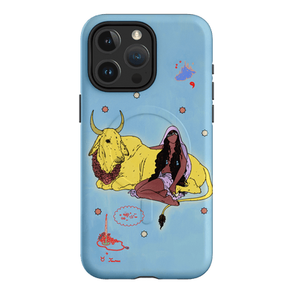 Taurus Season Printed Phone Cases iPhone 15 Pro Max / Armoured MagSafe by Easty Beasty - The Dairy