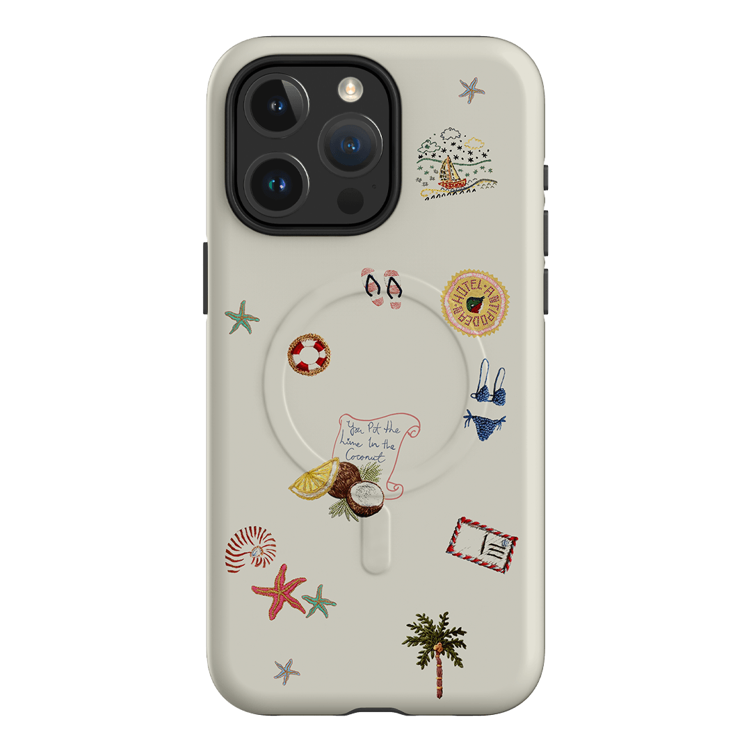 Vacay All Day Cream Printed Phone Cases by Antipodean - The Dairy
