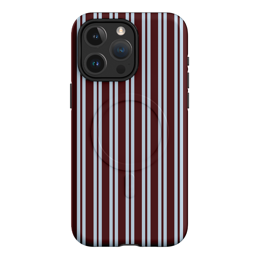 Varsity Stripes Printed Phone Cases iPhone 15 Pro Max / Armoured MagSafe by The Dairy - The Dairy